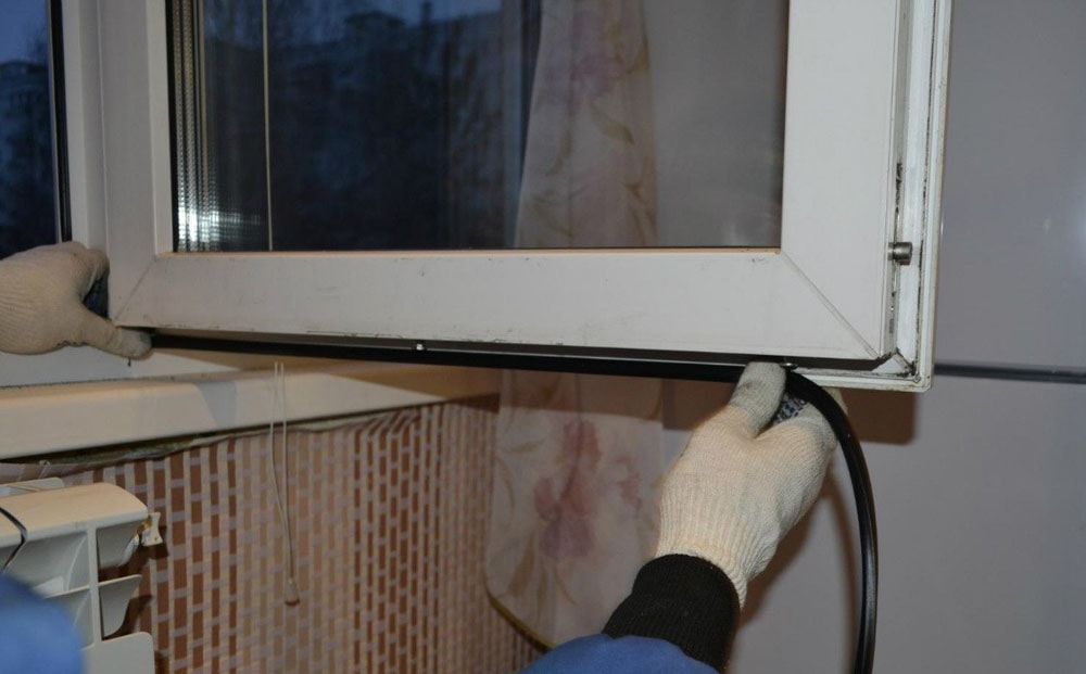 Замена уплотнительных резинок на пластиковых окнах