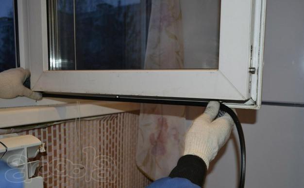 замена резиновых уплотнителей в пластиковых окнах москва