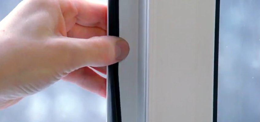 замена резинок на окнах